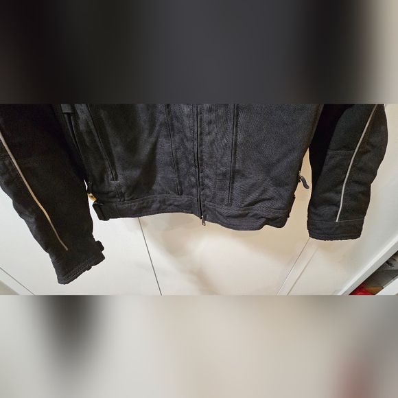 Harley Davidson Men's FXRG Textile Motorcycle Jacket Black Size Small - Picture 6 of 12